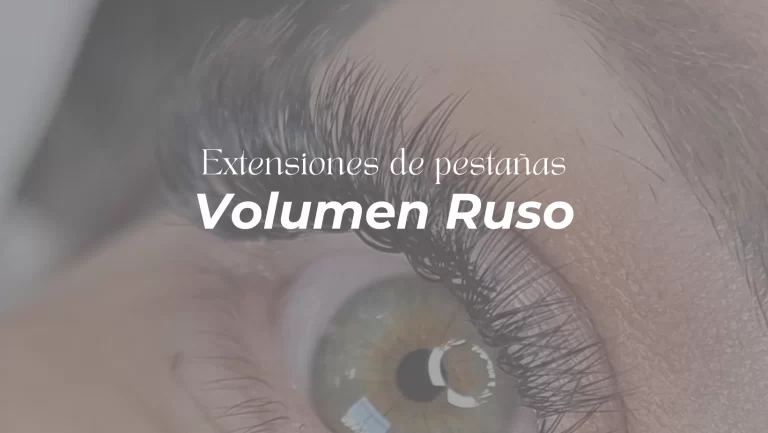 Extensiones de pestañas “Volumen Ruso”